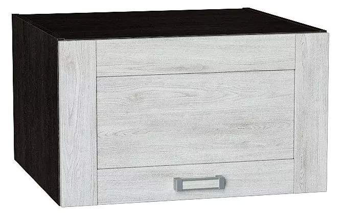 Шкаф верхний горизонтальный с увеличенной глубиной Лофт 600 Nordic Oak/Венге
