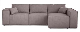 Угловой диван Норд Еврокнижка Коричневый 