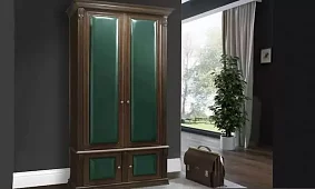 Шкаф двухстворчатый Благо Зеленый