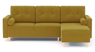 Угловой диван Белфаст Пантограф Желтый 