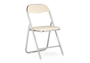 Стул Fold 1 складной beige / chrome