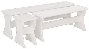 Лавка Подсолнух Белый 
