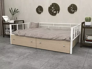 Односпальная кровать Арга 120 (с ящиком) 